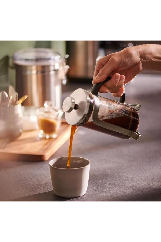 French Press Gümüş 300 Ml. - 6