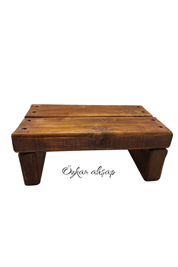 Vintage tek katlı basamak,tabure - 1