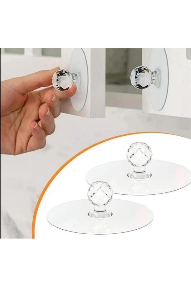 Kristal Tutucu Raf Dolap Duvar Askısı 4 Lü Set GKH - 1
