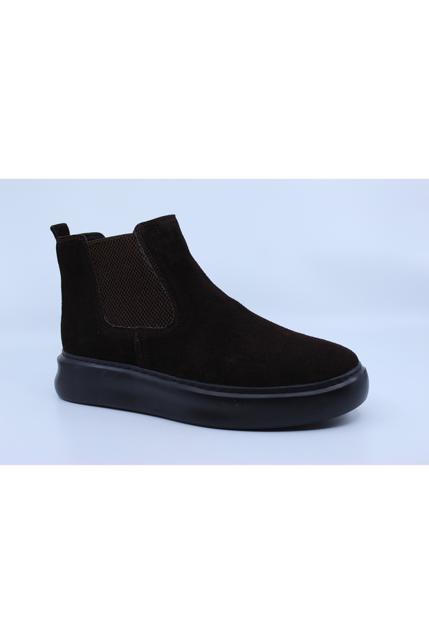 1145 Brown Men's Leather Boots 41