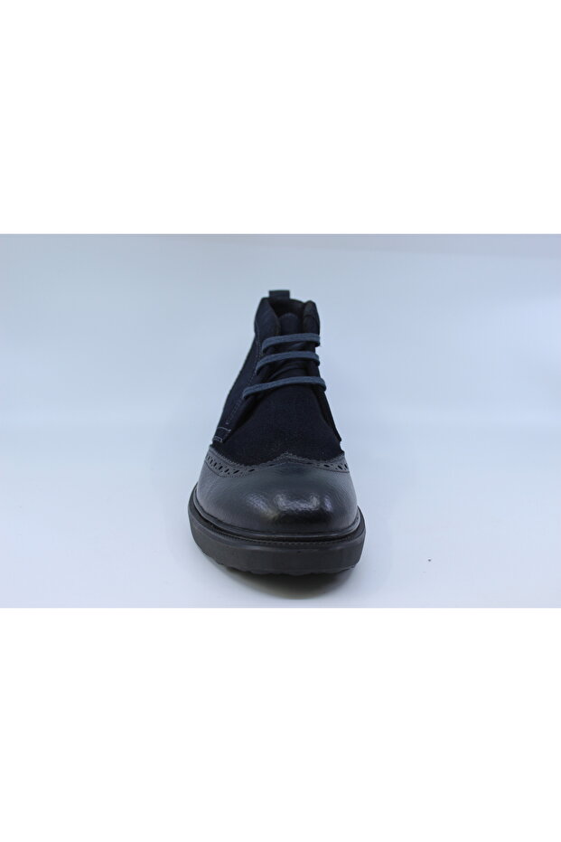 1019 LACİVERT ERKEK DERİ BOT 41 - 3