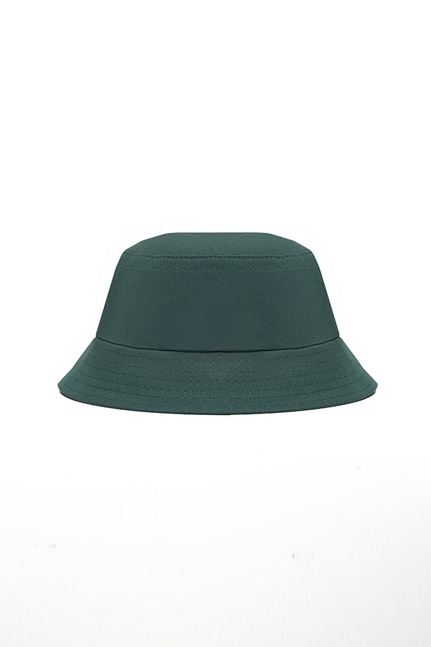 Carson Yeşil Bucket Cap Nakışlı Unisex Şapka - 3