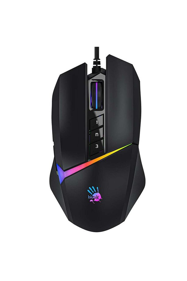 A4TECH BLOODY W60 MAX RGB  GAMING MOUSE-BLACK - 1
