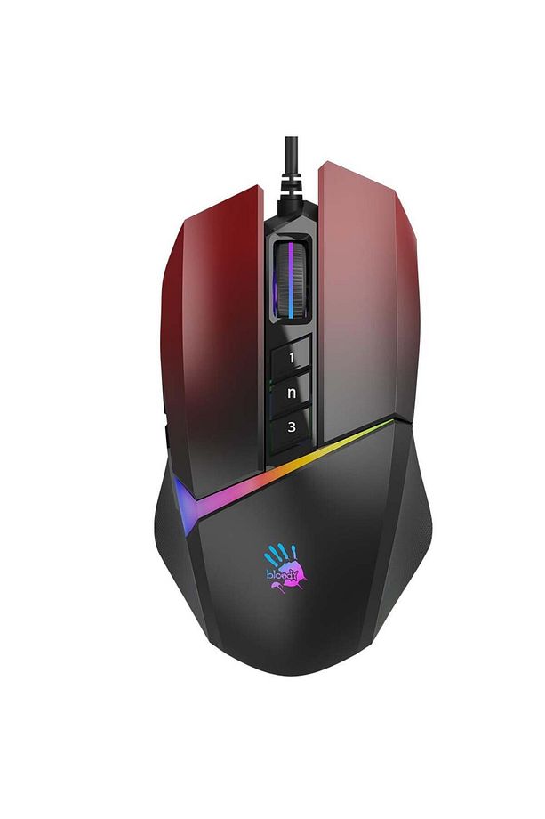 A4TECH BLOODY W60 MAX RGB GAMING MOUSE-RED - 1