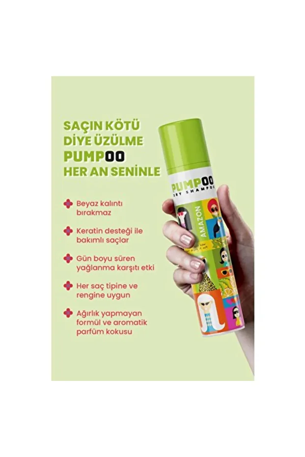 Dry Shampoo - Amazon 200 ml - 4