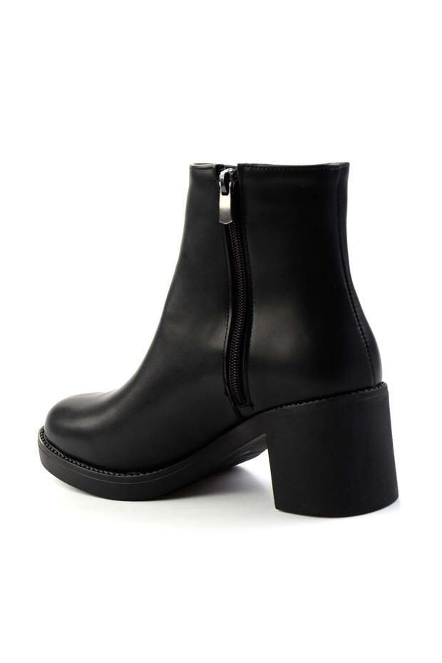 Siyah  Kadın Bot & Bootie K02015012509 - 4