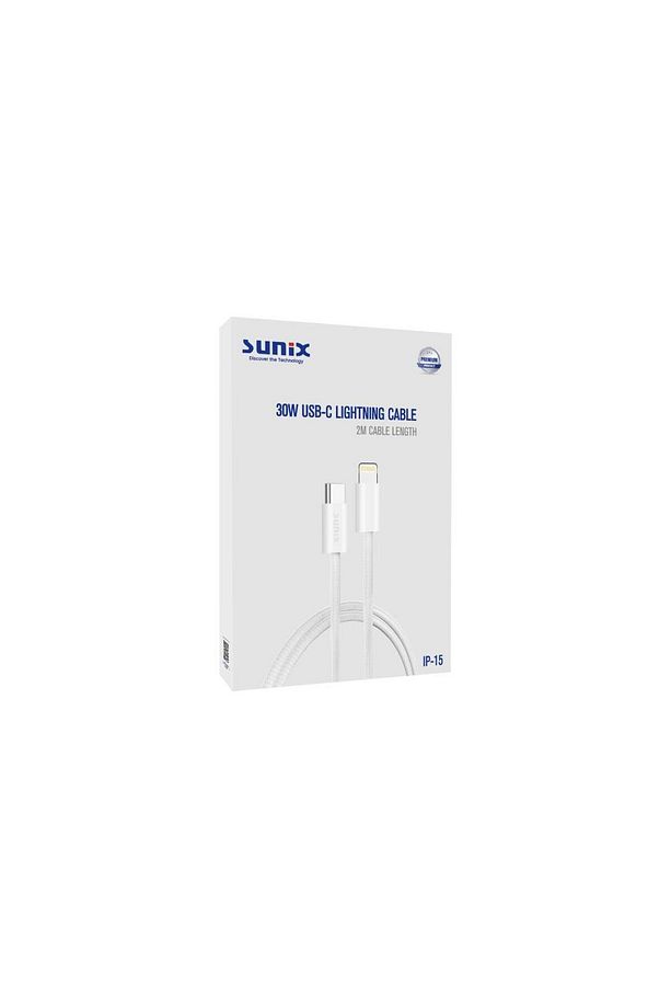 30w Usb-c Lightning Örgülü Hızlı Şarj Ve Data Kablosu 2 Metre Ip-15 - 3