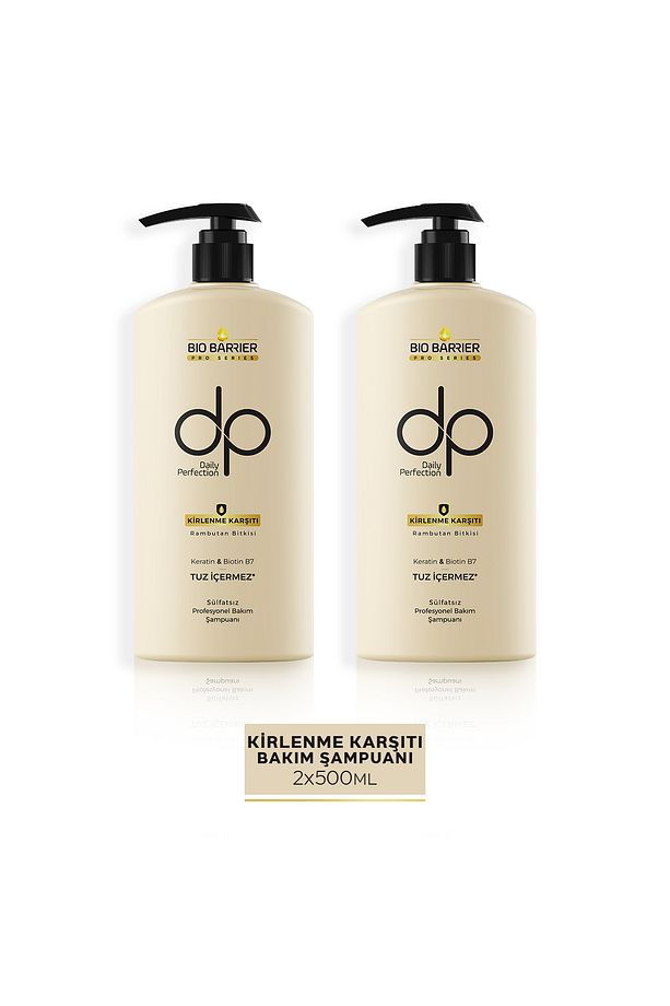 Bio Barrier Şampuan Kirlenme Karşıtı 500 ml X 2 Adet - 1
