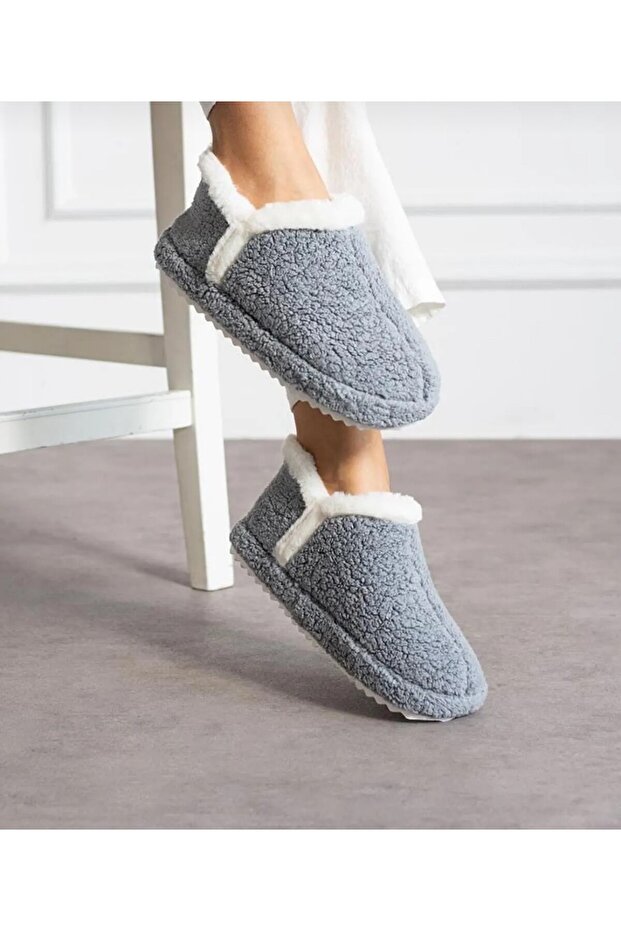 KADIN EV BOTU SICACIK YAPISIYLA HAFİF TABANIYLA EV BOTU - 1