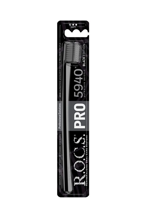 Rocs Pro 5940 Ultra Soft Diş Fırçası Siyah-Siyah - 1