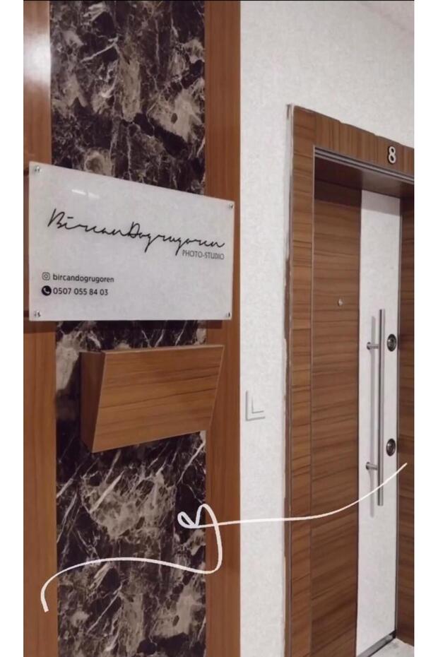 Kapı Levhası, Ofis Tabelası, Kapı Isimliği, Pleksi Tabela - 2