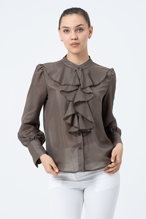 Volanlı Gömlek - 1