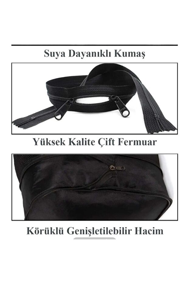 Dağcı çanta çift körüklü dev boy çanta - 5
