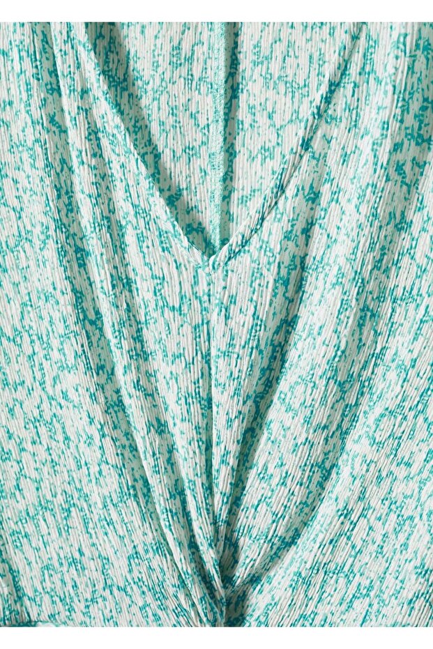 Düğümli dokuma bluz - 5