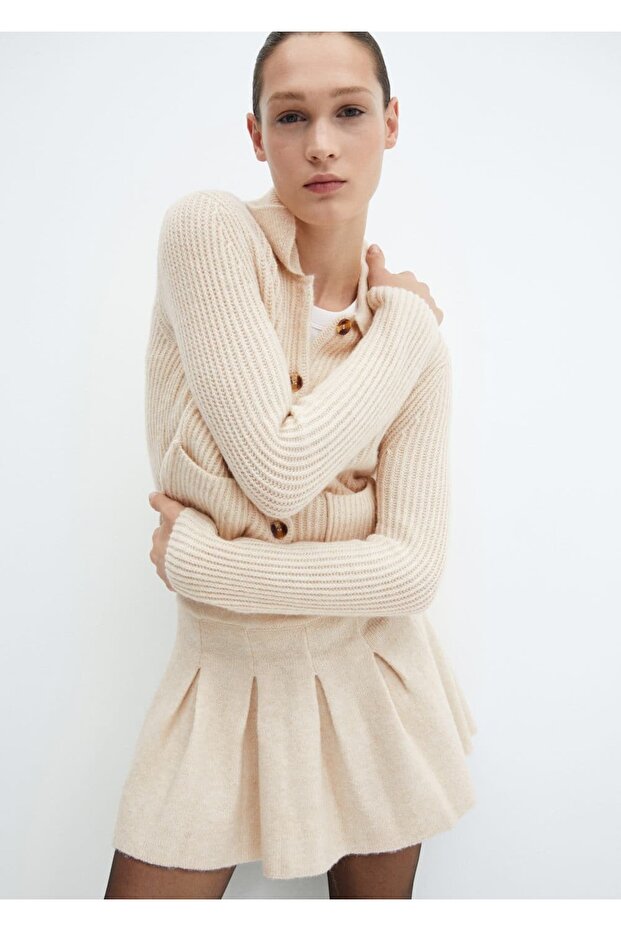 Pilili örgü etek - 5