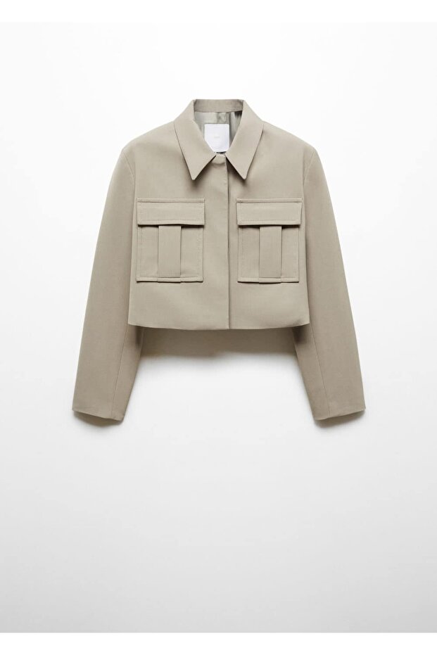 Cepli kısa ceket - 3