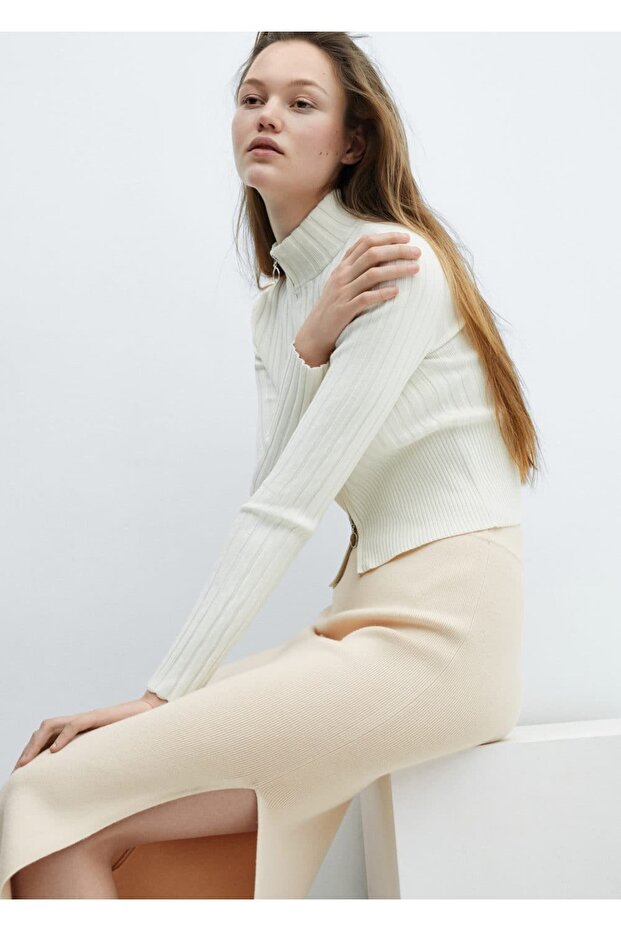 Yırtmaçlı etek - 6