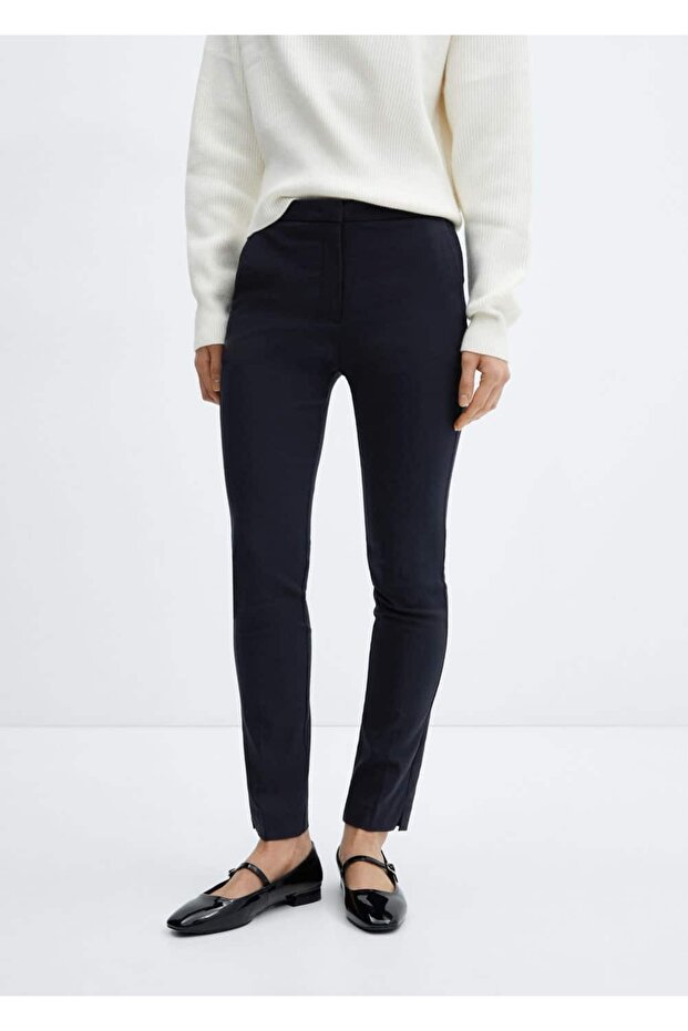 Cropped skinny pants