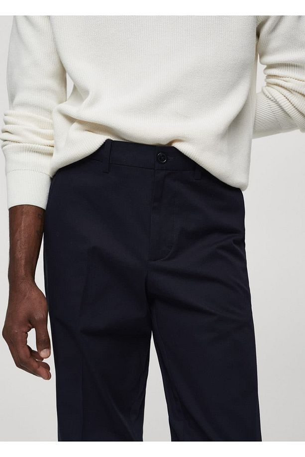 Regular fit pamuklu pantolon - 6