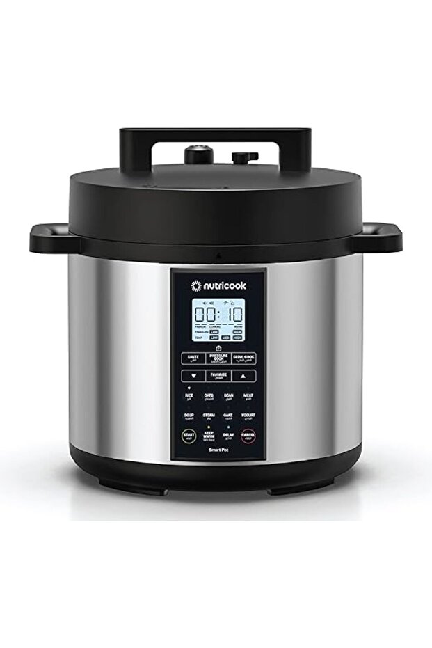Smart Pot 2 Prime, 1000 Watts, Electric Pressure Cooker, Rice Cooker, Cake & Soup Maker, 6L, SS