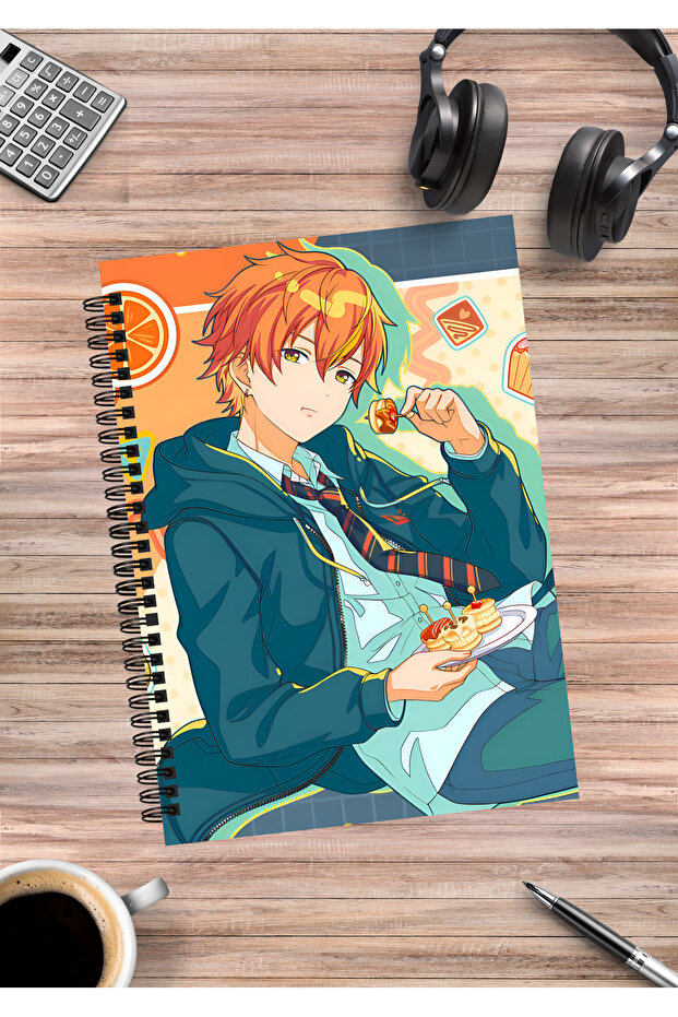 Project Sekai - Akito Shinonome Anime Spiral A5 Notebook