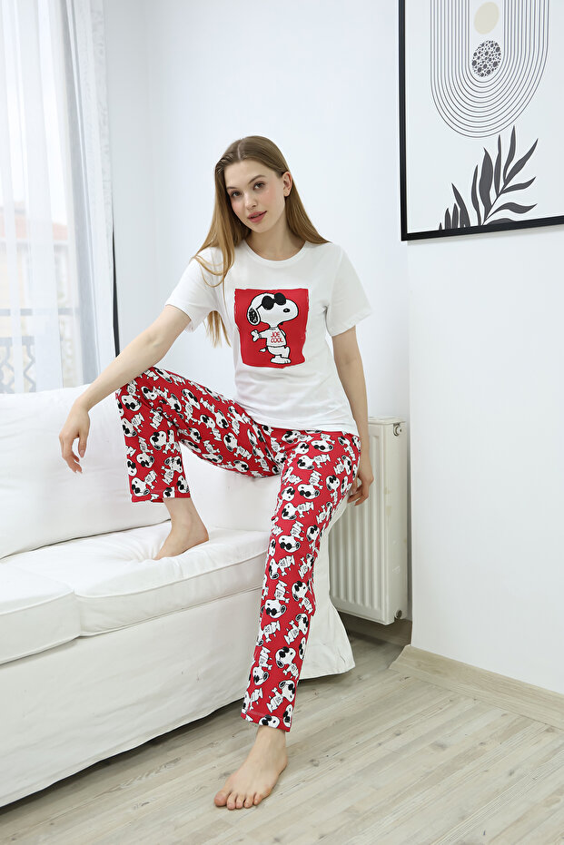 Printed Pjama Set