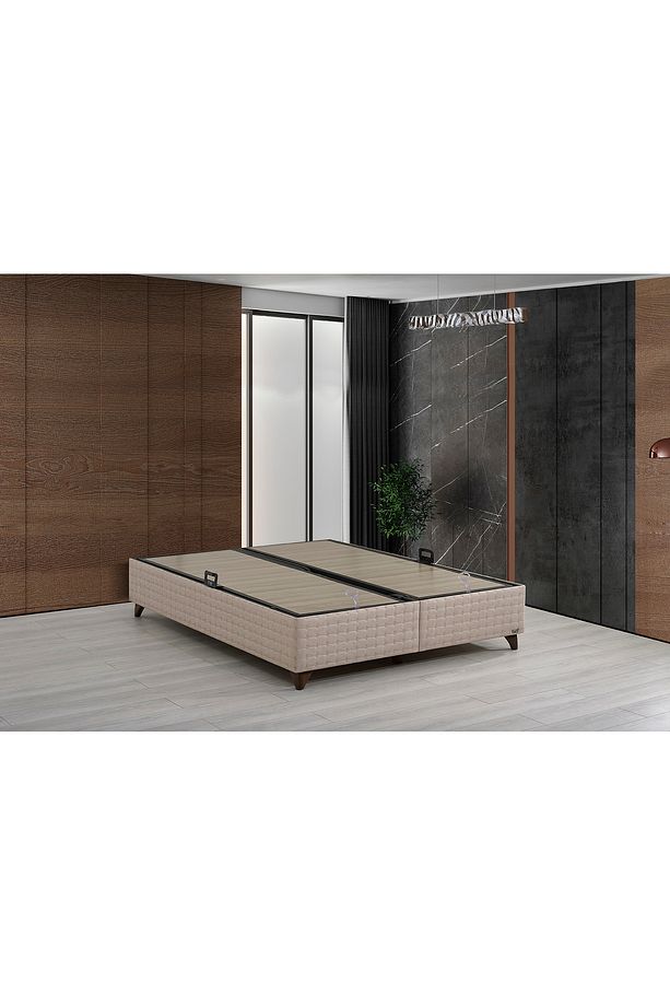 Mystrey Plus Baza Çift Kişilik 160x200 Cm (YATAK VE BAŞLIK FİYATA DAHİL DEĞİLDİR) - 1