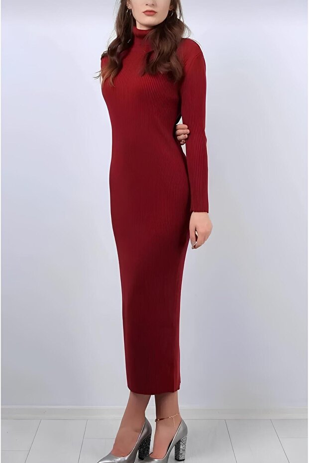 Turtleneck Knitwear Dress 125 cm