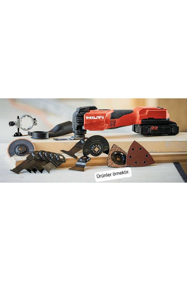 HİLTİ Nuron Akülü salınımlı multitool SMT 6-22 (SET)(TAKIM) - 3