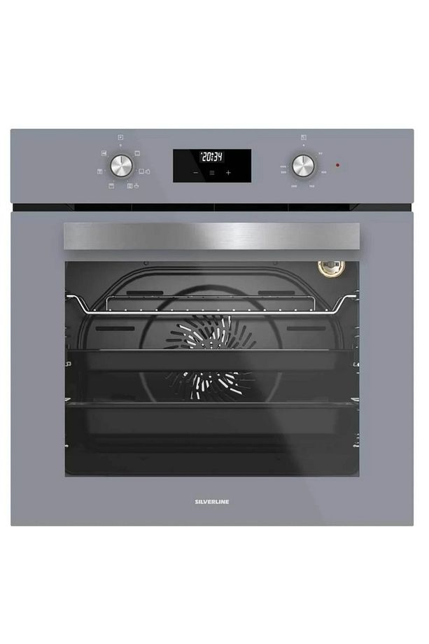 Gri Cam Ankastre Set ( 3481 Flam - CS5335S02 - BO6502S02 ) - 4
