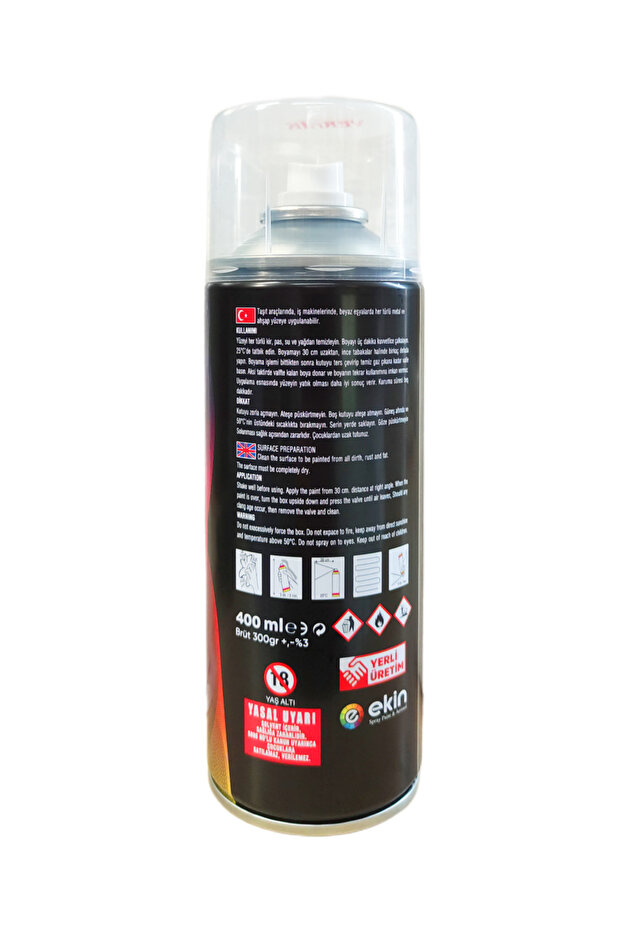 Sprey Vernik Şeffaf 400 ml - 3