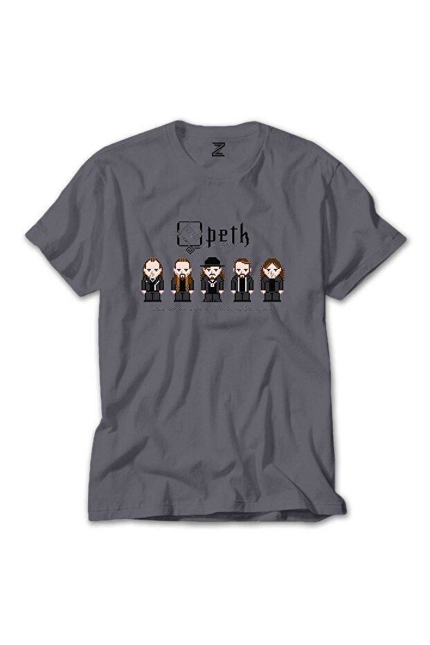 Opeth Group Animation Tricou gri - 1