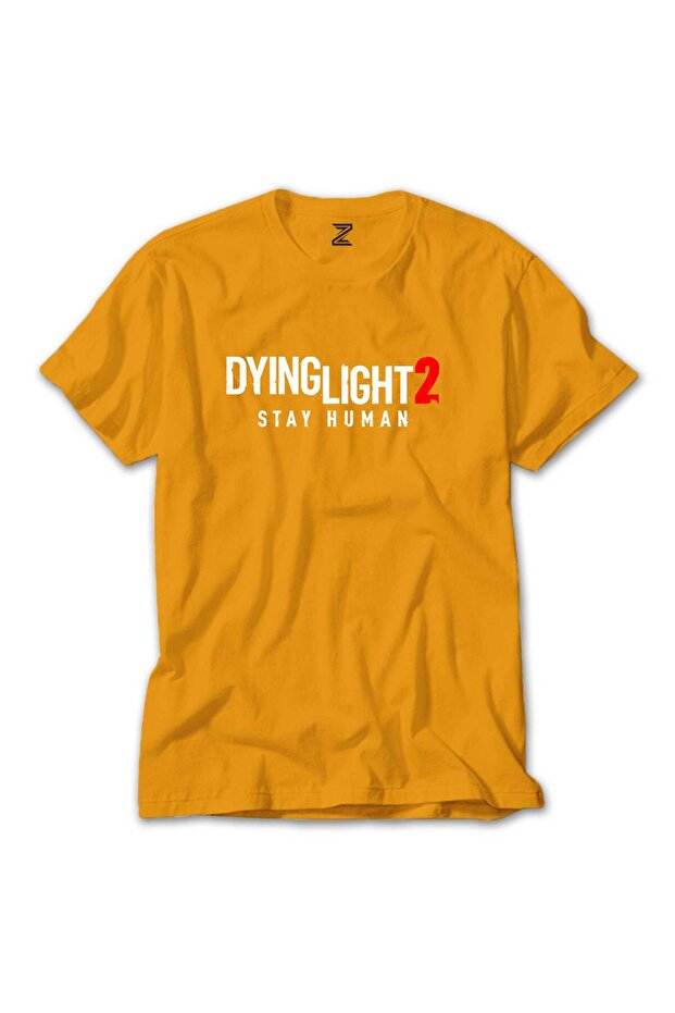 تي شيرت أحمر بشعار Dying Light