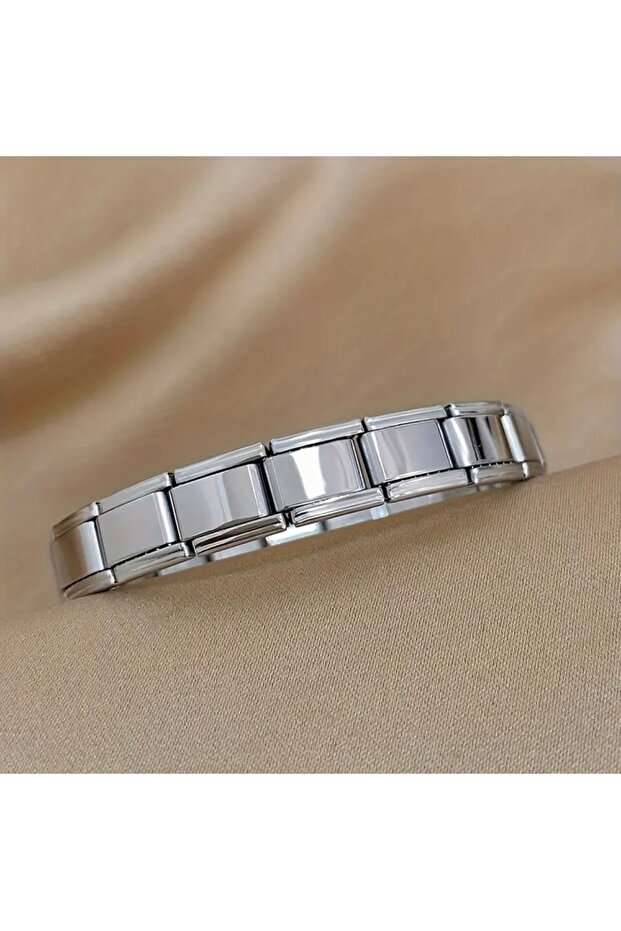 Çelik - İtalyan Charm Bileklik - 5