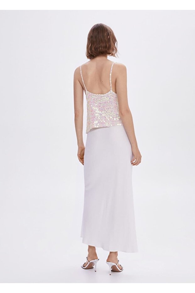 Payetli Dantel Bluz - 4