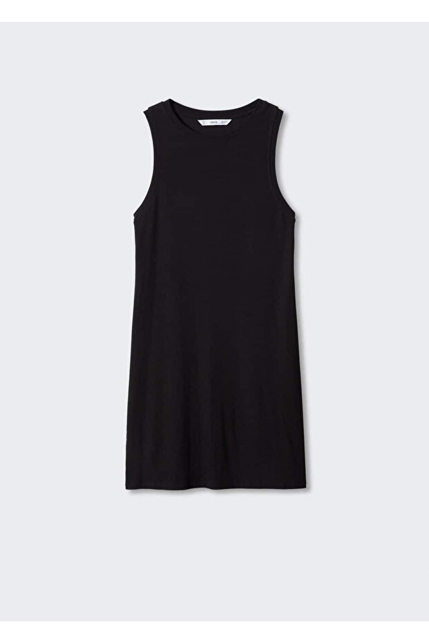 Kısa Triko Elbise - 3