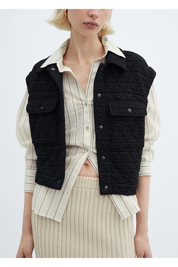 Cepli çizgili gömlek - 7