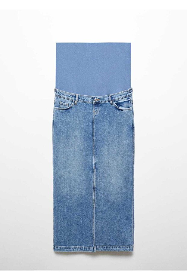 Hamile Denim Etek - 3