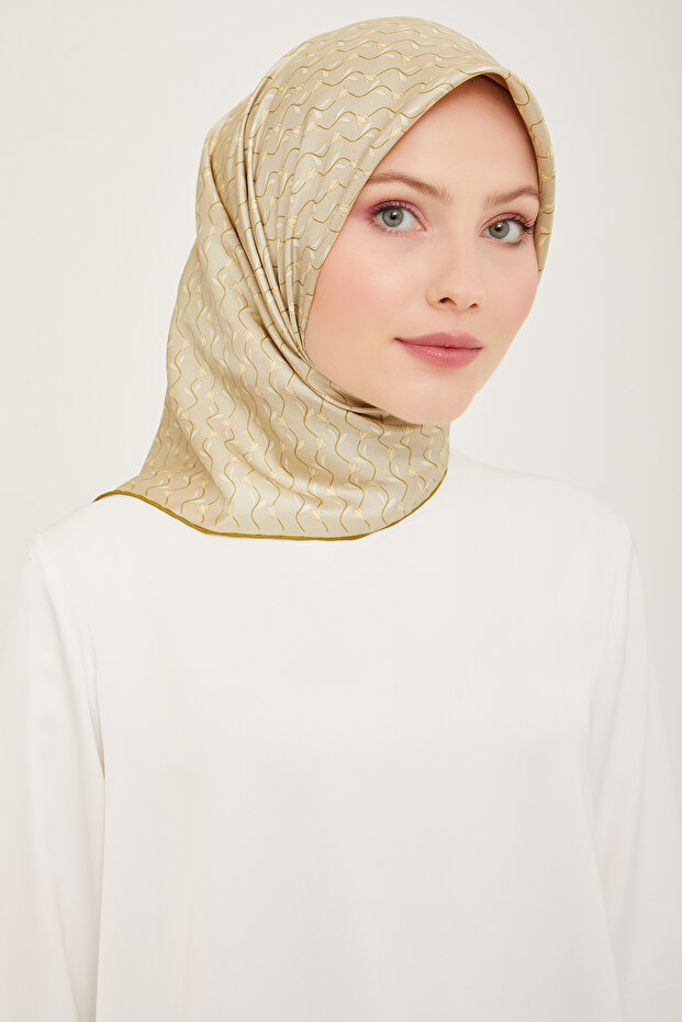 Eșarfă de mătase Twill 4001 - 4