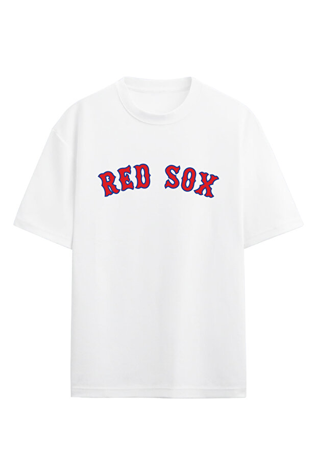 Boston Red Sox Mlb Baseball League Oversize T-Shirt