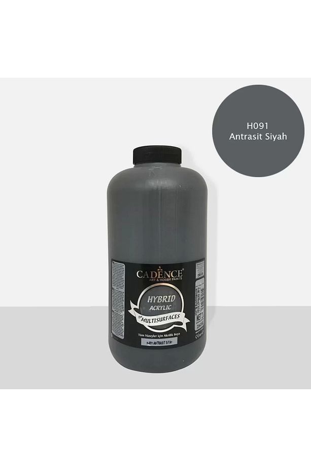 Hybrıd Akr. Multısurfaces H-091 Antrasit Siyah 2000ml - 1
