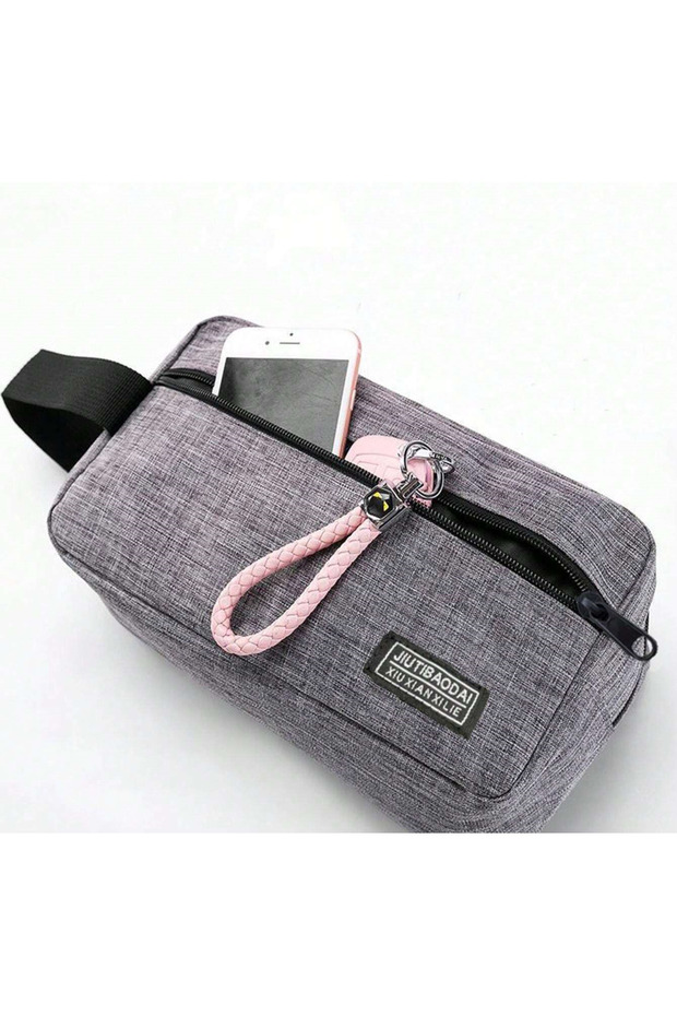 Kişisel Bakım Çantası - El Çantası - Kozmetik Çantası - Tıraş Çantası - Organizer Çanta - Handbag - 4