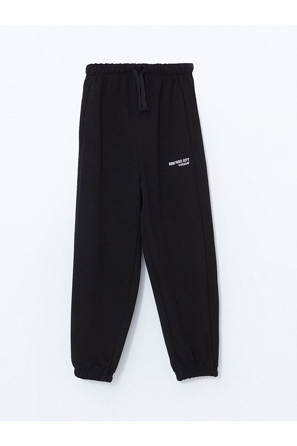 LCW Kids Beli Lastikli Erkek Çocuk Jogger Eşofman Altı - 1