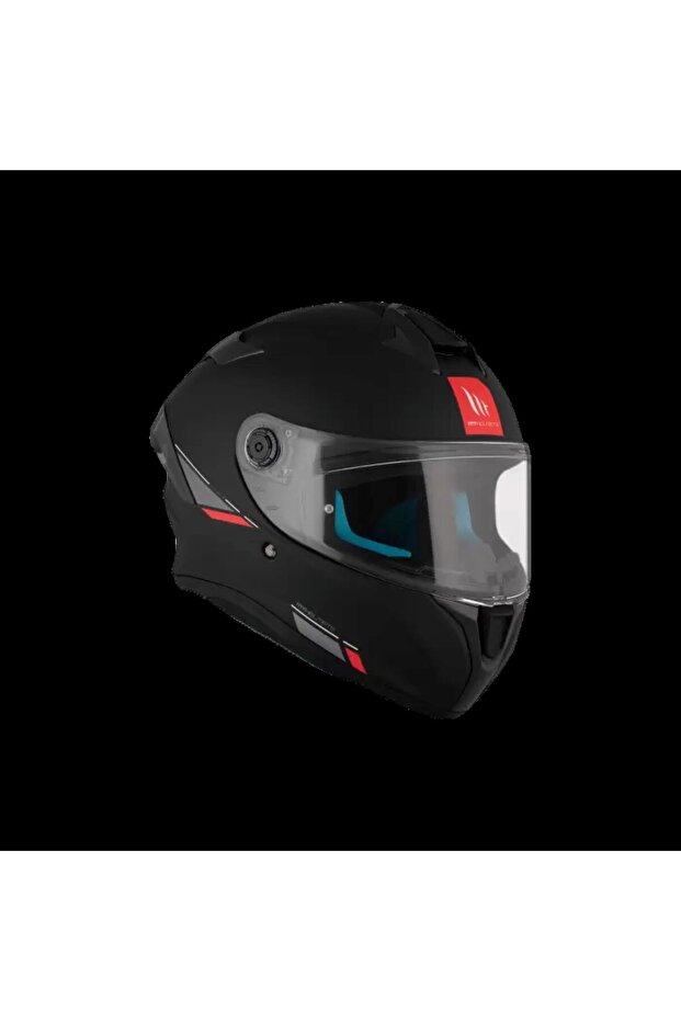 HELMETS TARGO S MAT SİYAH FULL FACE KASK - 3