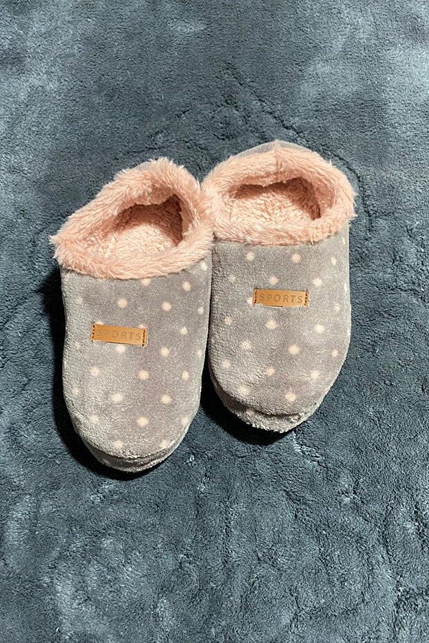 Çocuk Süet Ev Botu - 1