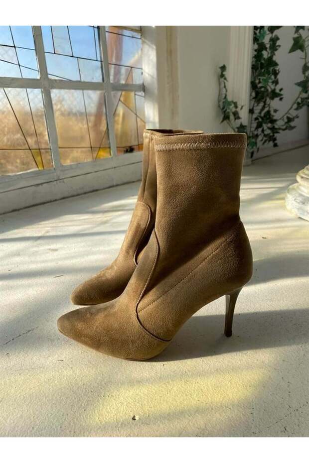 Vizon Streç Topuklu Bot - 1