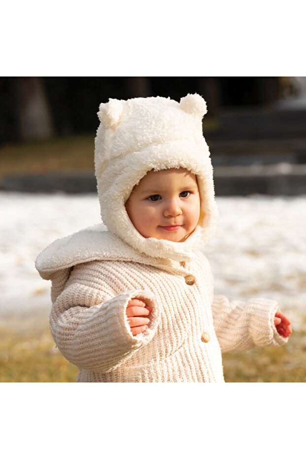 قبعة الشتاء مع الأذنين - 3
