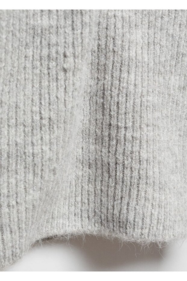 Kayık Yaka Örgü Kazak - 7