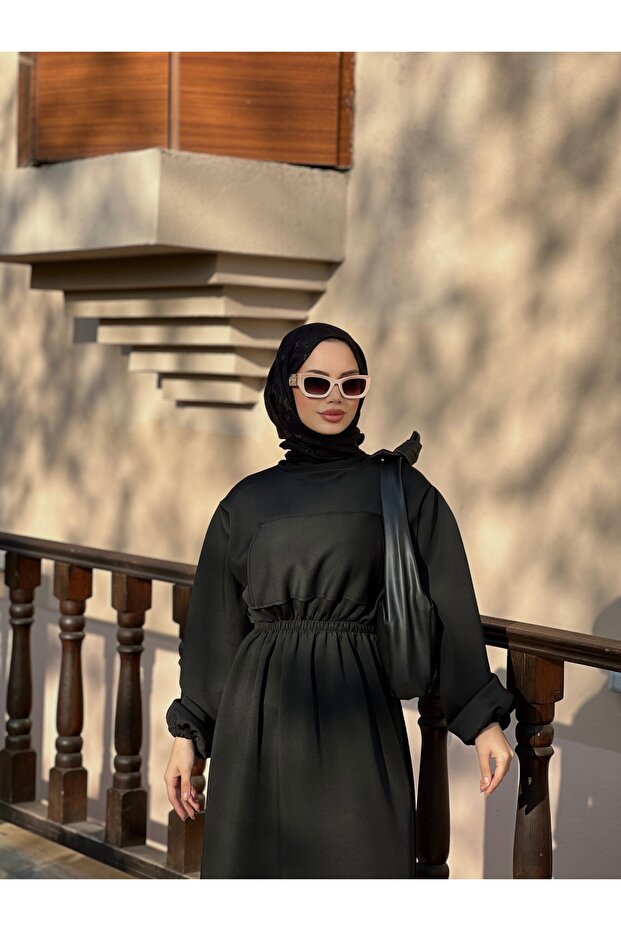 Tesettür Elbise - 7