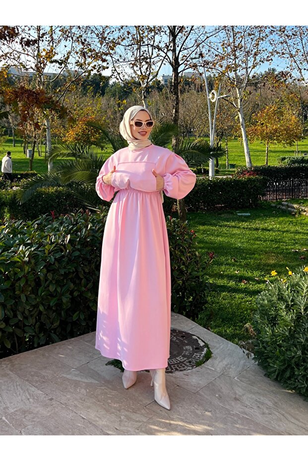 Tesettür Elbise - 5